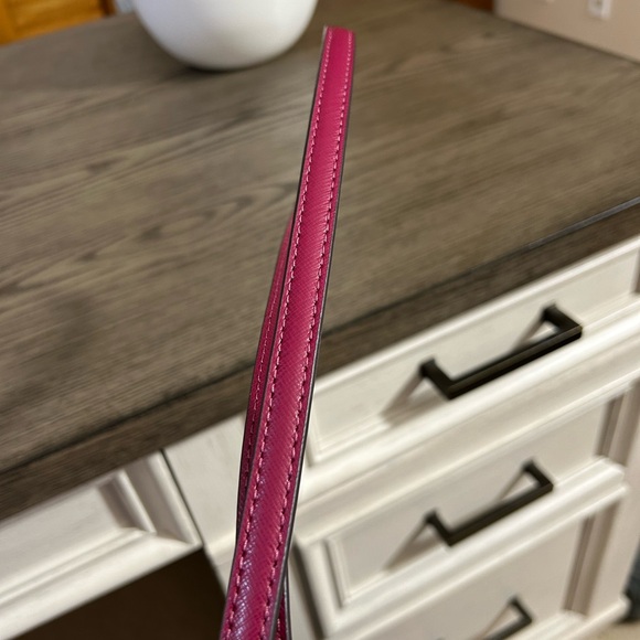 Kate Spade Raspberry Leather Crossbody Bag - Picture 8 of 8